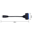 USB 3.0 to SATA Adapter Cable for 2.5 inch SSD/HDD Drives-SATA to USB 3.0 Ext V5