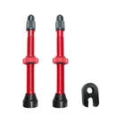 2pcs Presta Valve 74mm with Tool for MTB Road Bike Tubeless Tires (Red) A