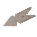 Welding Weld Screw Gauge 55 Degree Weld Gage Stainless Steel Long 60MM Wide