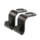 2 pcs Universal Seat Back Hooks Hangers for Car Organizer Universal Headres T1D8