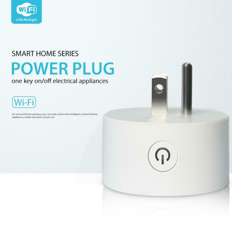 WiFi US Smart Plug Socket Timing Switch Remote Control with Alexa/Google
