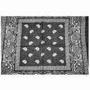 Bandanas scarf Hip Hop Rock headband hair scarf for dance Sport bike - blac P8N7