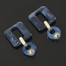 Acrylic Large Hollow Out Drop Earring Fashion Geometric Dangle Earrings Lad