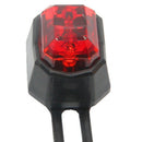 Bicycle Rear Light USB Charge Waterproof Bike Warning Lamp Carat Type CyclinA2D2