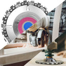 4" Angle Grinder Disc 22 Tooth Chain Saw for Wood Carving Cutting Tools Alloy