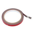 10mmx3m Red Waterproof Self Adhesive Car Trim Double Sided Strong Foam Tape