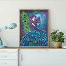 5D DIY Special Shaped Diamond Painting Girl Cross Stitch Mosaic Craft Kits