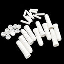 10pcs Aromatherapy Oil Blank Nasal Inhaler Tubes Complete Sticks Empty