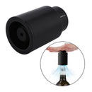 ABS Black Wine Bottle Stopper Vacuum & Time Scale Record Wine Corks,Safe & High