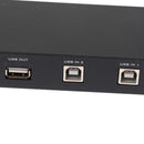 USB 2.0 Sharing Switch, 2 Port HUB KVM Swtiches For PC Scanner Printer (Pack of