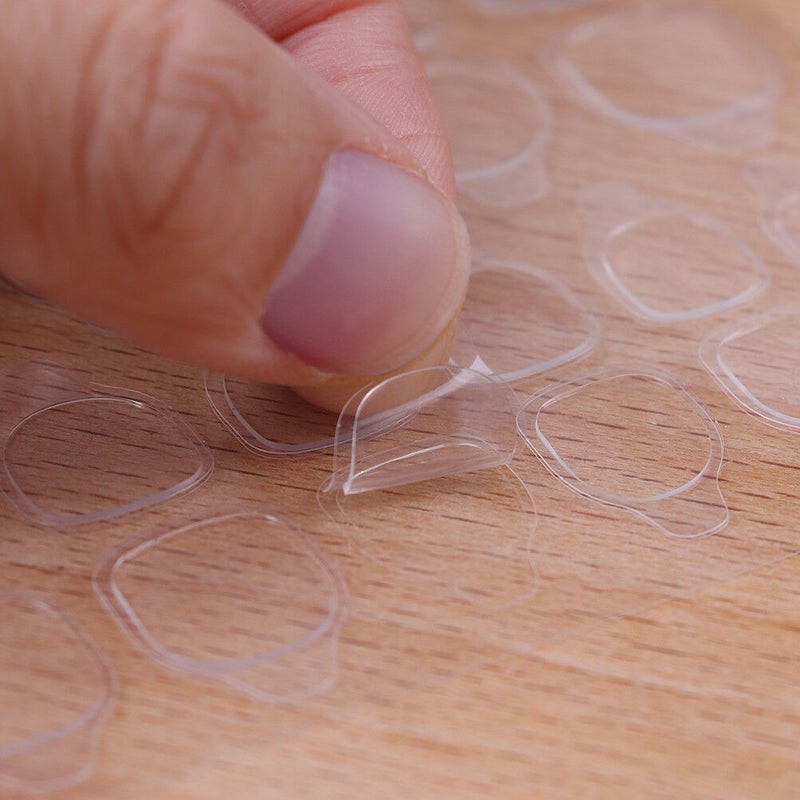 1 sheet 24pcs jelly double sided tape for false nail tips adhesive tab manicurME