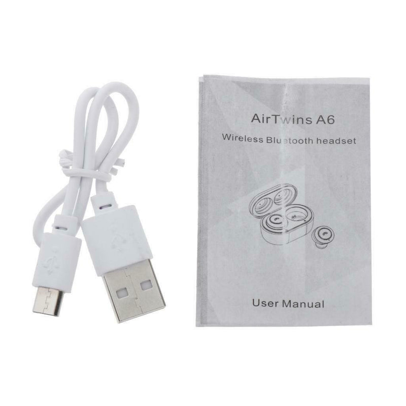 A6 Sports Ture Wireless Bluetooth 5.0 TWS Earphone Earbuds LCD Power Display .