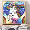5D DIY Special Shaped Diamond Painting Horse Embroidery Mosaic Craft Kits 30*30