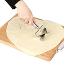 Baking Rolling Pastry Cutter, Stainless Steel Dough Rolling Cutter for Cook W6K8