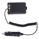 12V Car Charger Battery Eliminator for Baofeng Dual Band Radio UV5R 5RA 5RE
