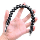 4PCS 30CM Length Flexible Power Screwdriver Drill Bit Extension Hex Shaft,M