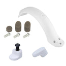 Electric Scooter Rear Fender Support Taillight Set for M365 Scooter (White)