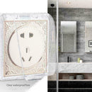 Universal Waterproof 86 Type Wall Socket Plate Panel Y4J5 Cov Protect Box T I4G0