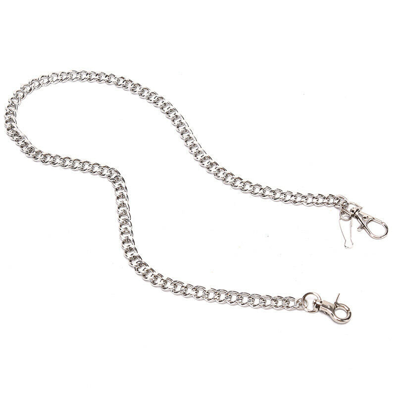 60cm Long Keyring Keychain Chain Hipster Pant Jean Key Wallet Belt Ring ClipAly