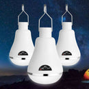 20LED Emergency Camping Lights Solar Charging Lamp Portable Tent Hanging Bulb