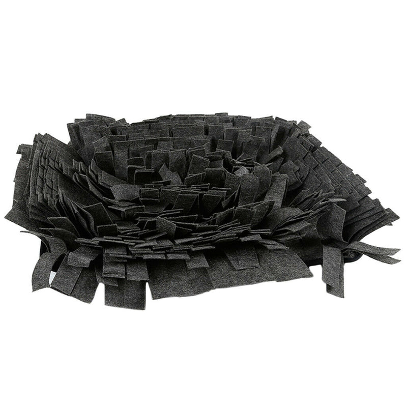 Dog Snuffle Mat Bed Blanket Training Mats Pet Activity Chewing Toys, Grey