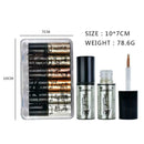 6Pcs/Box Professional Shiny Women Liquid Eyeliners Pigment Glitter E5J5 D2M9