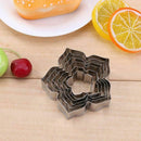 6pcs/set Stainless Steel Fondant Cake Mold Petunia flower Cookie Cutter Bis