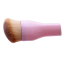 Professional Cosmetic Pink Makeup Tools Foundation Brush Standing Design