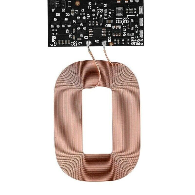 DIY Qi Standard Wireless Charging Coil Receiver Module PCB Circuit Board, 5 Y2Z6