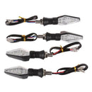 4pcs Universal Motorcycle Bike 12 LED Turn Signal Indicator Q7N6