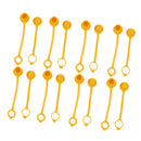 8 Pairs Dust Cap Plug Cover 3/8inch Quick Disconnect Connect for Propane and