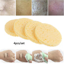 4Pcs/set Useful Soft Puff Face Makeup Remover Cleansing Washing Sponge Pad BX