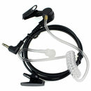 Straight Listen Only Transparent Flexible Acoustic Tube Earpiece 3.5mm Earp