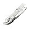 Straight Edge Nail Clipper Finger Toe Cutter Trimmer Stainless Steel 1pc WTX
