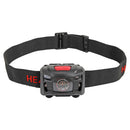 Portable LED Head Lamp USB Rechargeable Outdoor Camp Fishing Flashlight (B) A