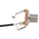 Acoustic Guitar Transducer Pre-Wired Amplifier Piezo Jack Pickup Accessory V5W4