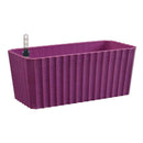 Rectangular Self-watering Plastic Pot Planter for Plants Orchid Flowers