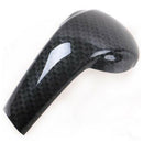 Carbon Fiber Car Gear Shift Knob Control Panel Gear Head Frame Cover Trim S I2A7