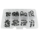 70x Sea Pole Fishing Casting Rod Guides Parts Line Rings DIY Rod Repair Kits