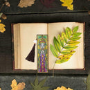 DIY Special Shaped Diamond Painting Creative Leather Tassel Bookmark Crafts