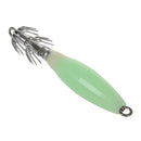 Hatome hook lure Luminous squid hook Double layer light green M8N4