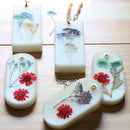 12x Pressed Natural Dried Flowers Chrysanthemum for Scrapbooking Card making