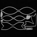 Bowknot DIY Craft Cutting Dies Stencils Scrapbook Embossing Album Card Gift