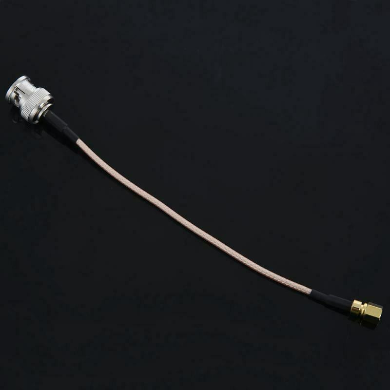 RG316 6inch RF pigtail BNC male plug pin to SMC female straight Cable jumpe C2V5