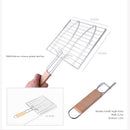New Barbecue Grilling Basket Grill BBQ Net Steak Meat Fish Vegetable Holder Tool