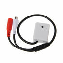 Audio Microphone Sound Monitoring Pickup Device For CCTV Camera Security System.