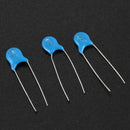 30pcs 1000V 10nF Radial Lead DIP High Voltage Ceramic Capacitor Blue E6K8 Z6T5