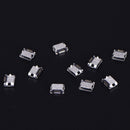 10X Micro USB 5pin B  Female Connector For Connector 5 pin Charging Socket MO