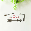 4Pcs Arrow Design Metal Cutting Dies For DIY Scrapbooking Album Paper Card  n FT