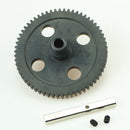 Metal Spur Diff Main Gear 62T Reduction Gear 0015 for Wltoys 12428 12423 1/